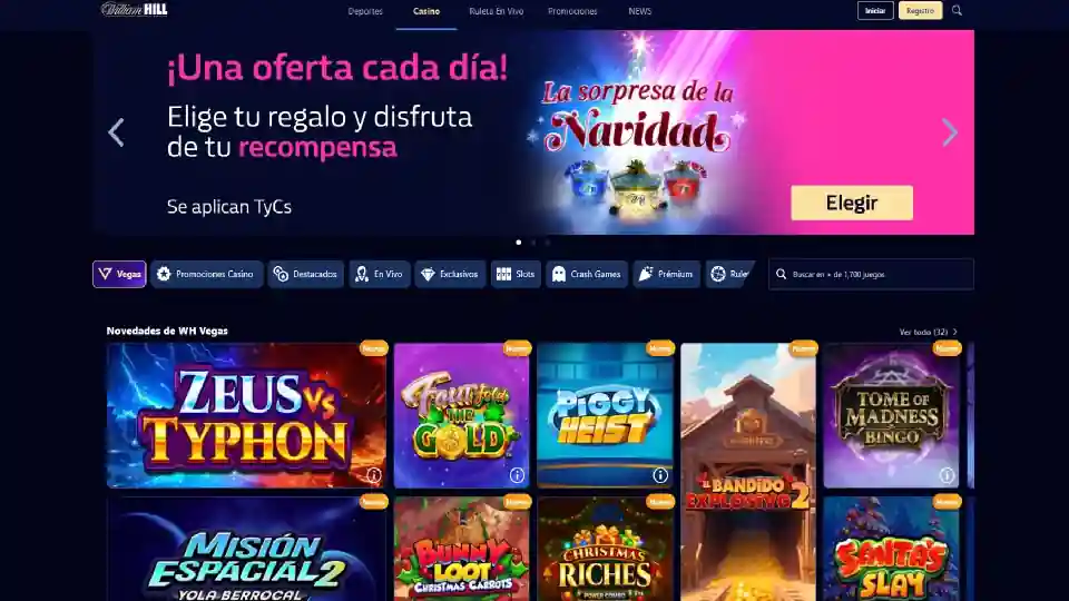 William Hill gratis